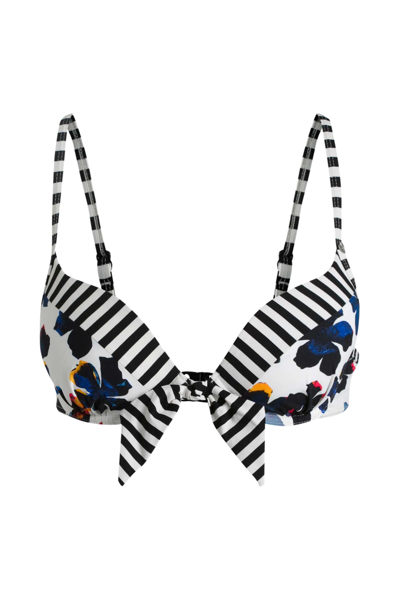 SHORT STORIES Bikini Oberteil bunt gestreift günstig online kaufen