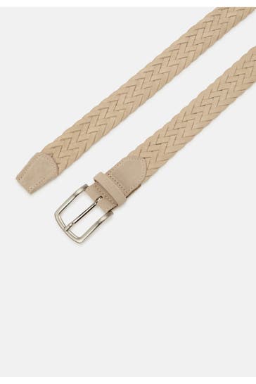 LLOYD BELTS Leder-Gürtel beige
