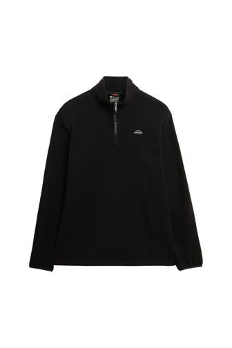 SUPERDRY Fleece-Troyer schwarz
