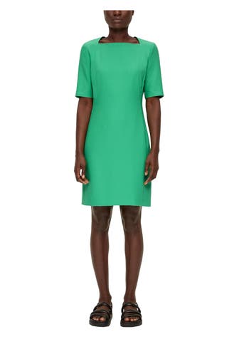 S.OLIVER BLACK LABEL Minikleid grün