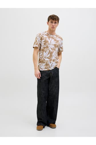 JACK & JONES T-Shirt floral gemustert