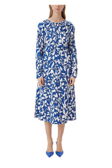 COMMA, Casual-Kleid gemustert