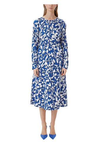 COMMA, Casual-Kleid gemustert