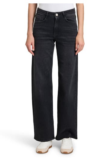 BETTY & CO Jeans dunkelgrau straight