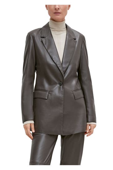 COMMA, Blazer dunkelbraun