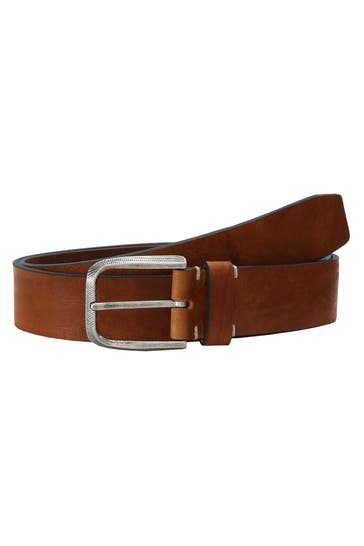 LLOYD BELTS Ledergürtel cognac