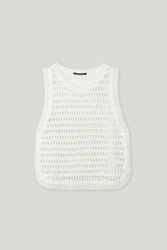 LUISA CERANO Stricktop weiß