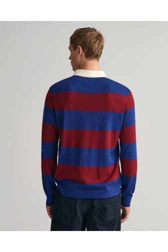 GANT Strick-Polo gestreift