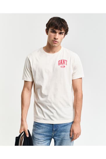GANT T-Shirt creme