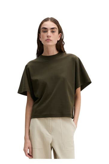 MARC O'POLO T-Shirt dunkelbraun