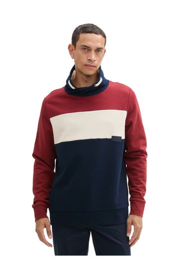 TOM TAILOR Hoodie mehrfarbig