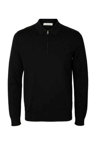 SELECTED Strick-Troyer schwarz