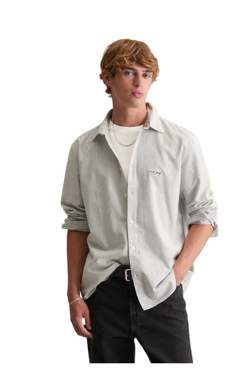 MARC O'POLO DENIM Casual-Hemd gestreift Regular Fit