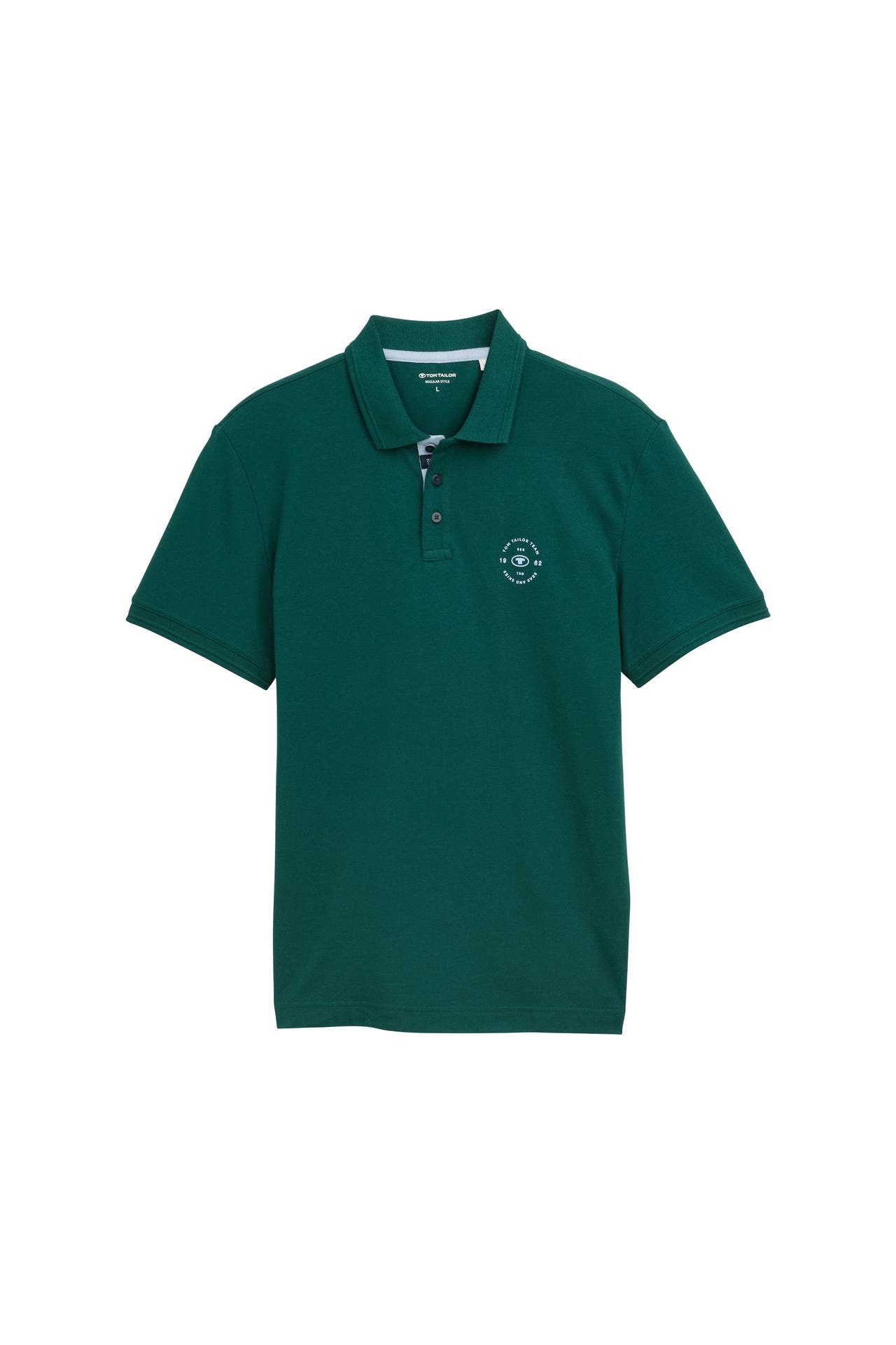 TOM TAILOR Polo-Shirt waldgrün, Bild 1