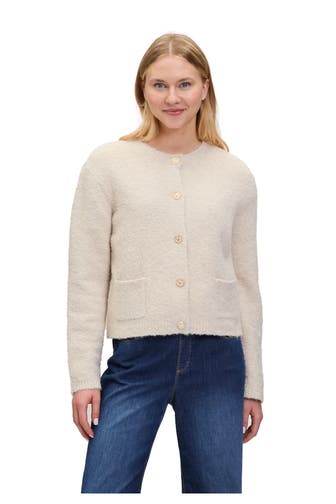 CARTOON Strickjacke creme