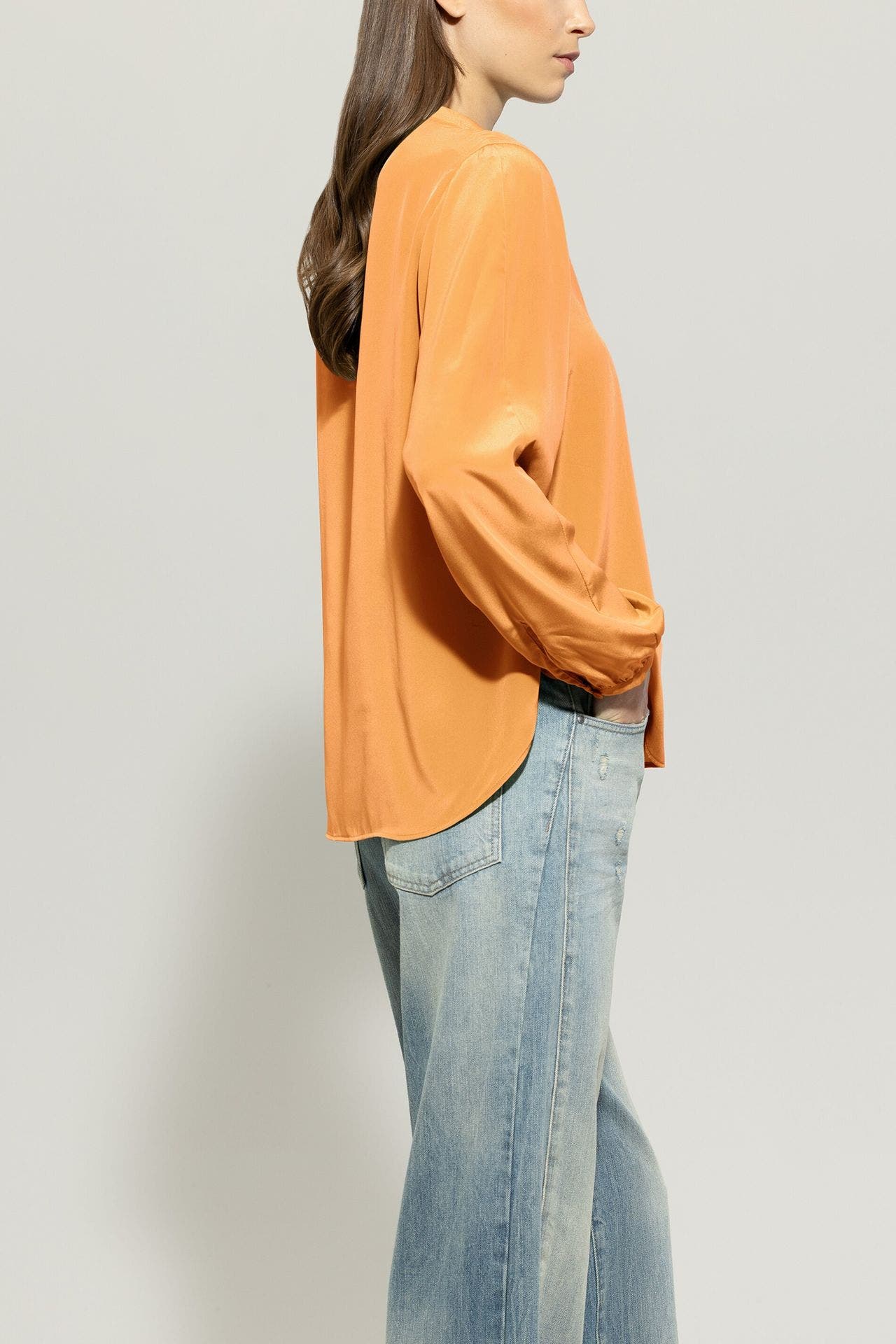 LUISA CERANO Bluse orange, Bild 1