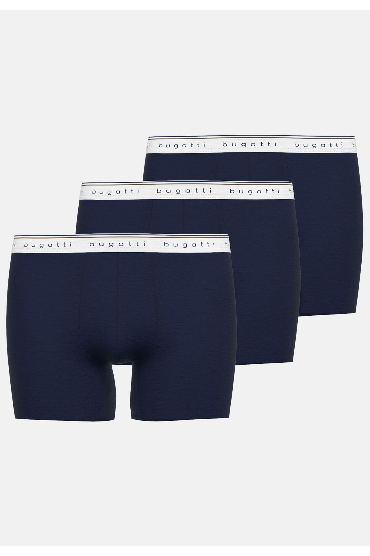 BUGATTI 3er-Pack Boxer Trunks dunkelblau, Bild 1