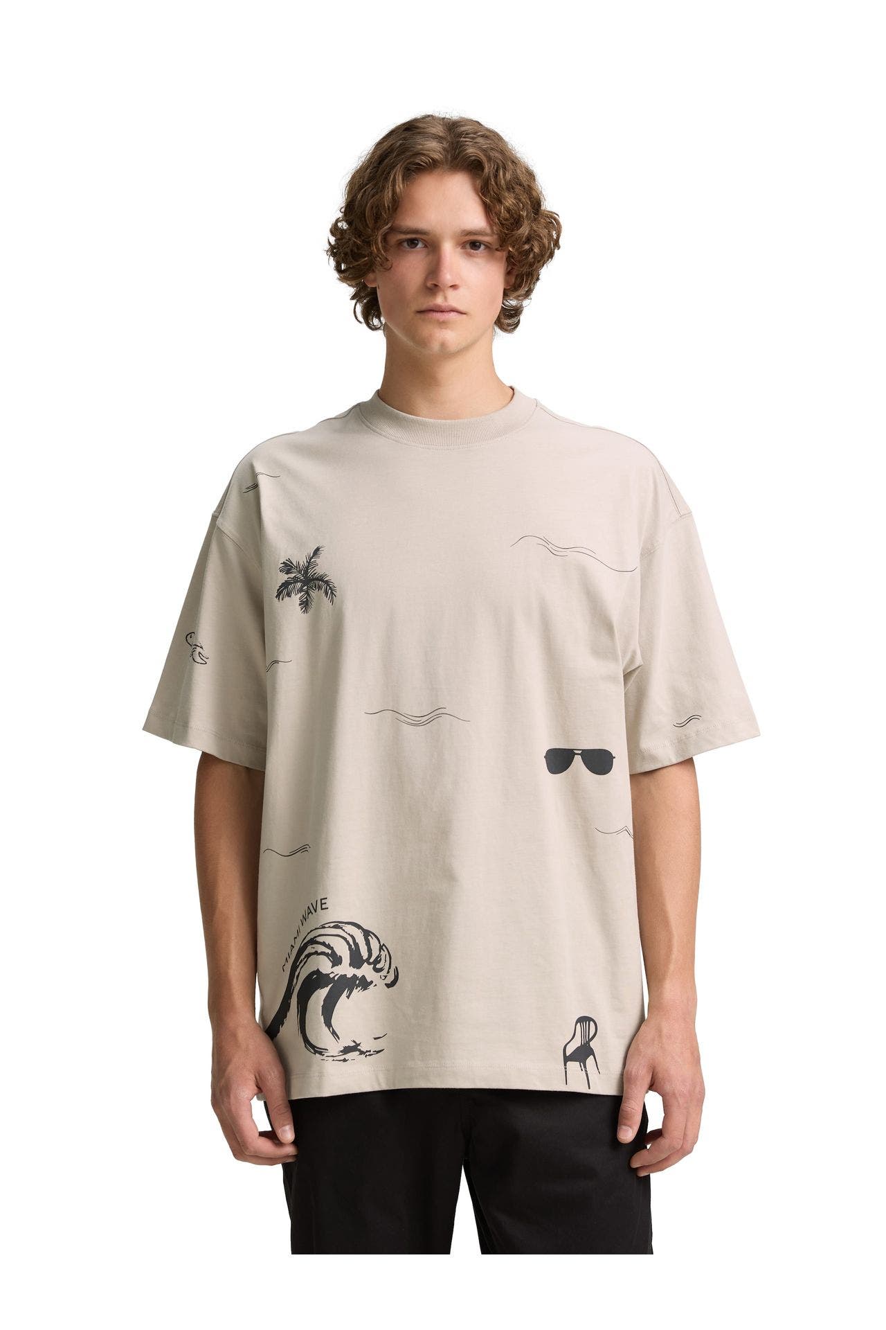 TOM TAILOR T-Shirt greige, Bild 1