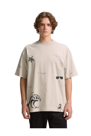 TOM TAILOR T-Shirt greige