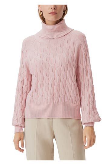COMMA, Strickpullover rosa