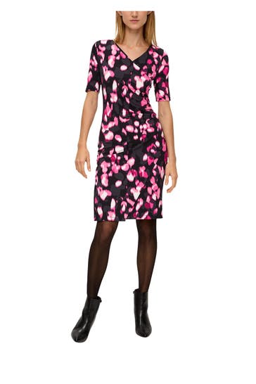 S.OLIVER BLACK LABEL Kleid gemustert