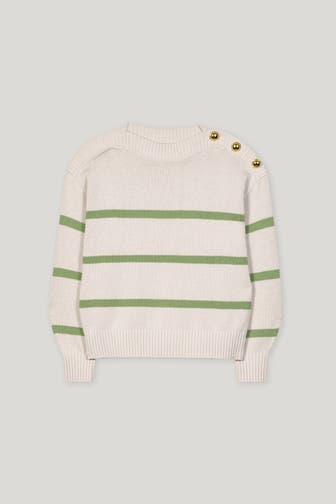 LUISA CERANO Strickpullover gestreift