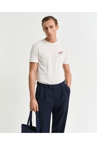 GANT T-Shirt ecru