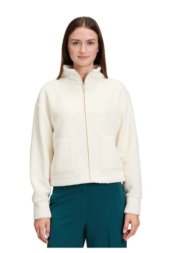 BETTY & CO Teddyfleecejacke creme