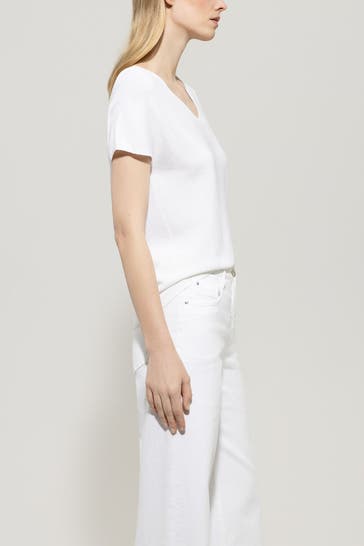 LUISA CERANO Strickshirt weiß