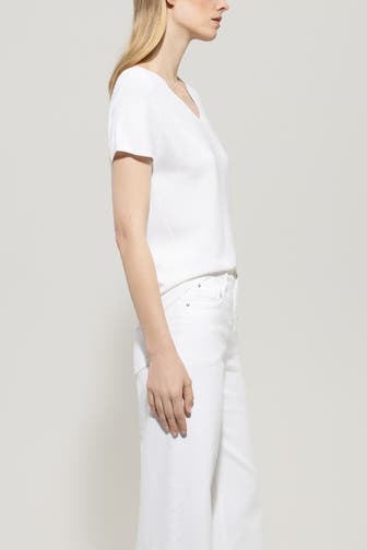 LUISA CERANO Strickshirt weiß