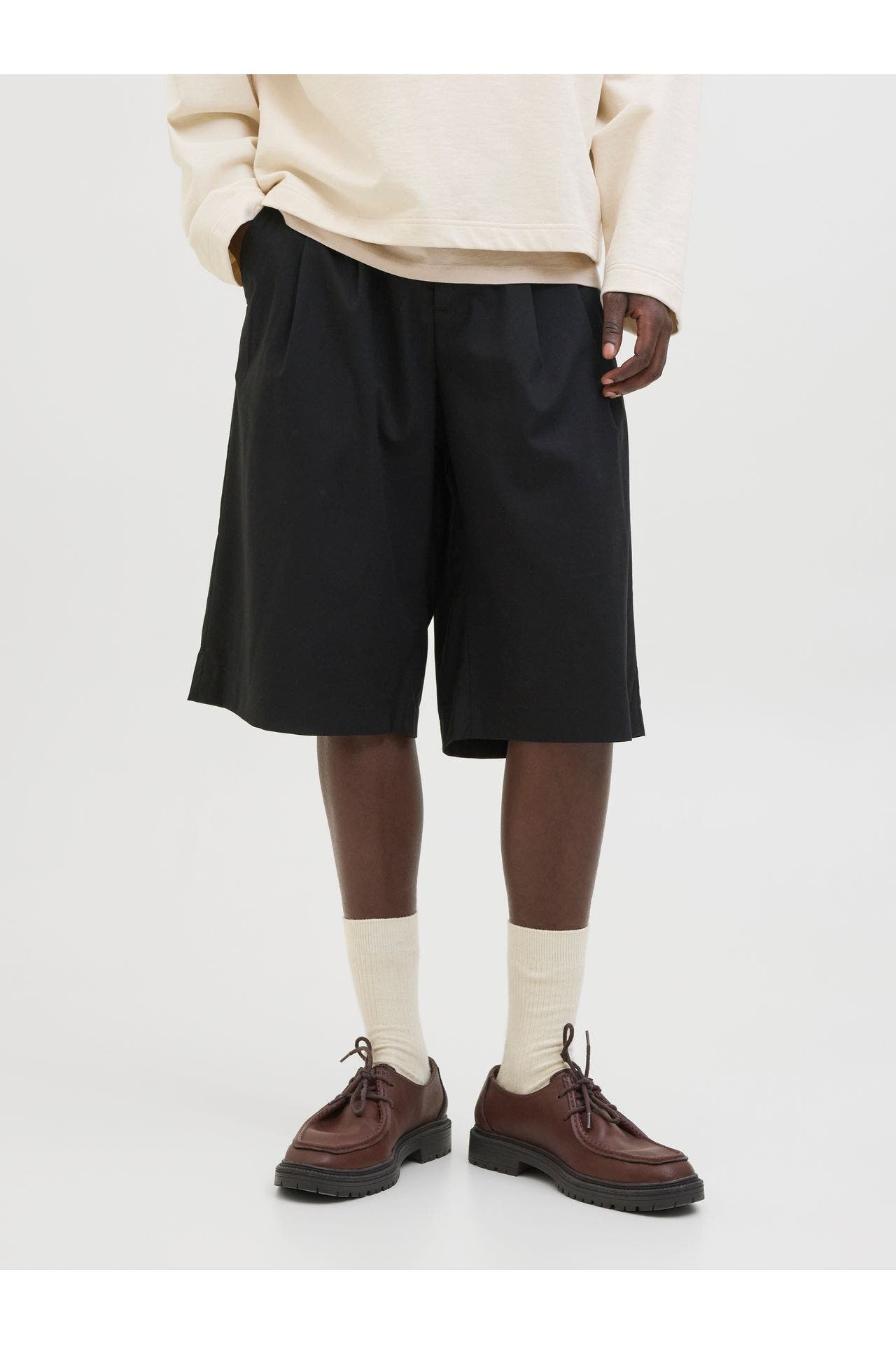 JACK & JONES Shorts 'Jpstbill Flint' schwarz, Bild 1