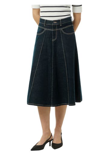 COMMA, Midirock dunkelblau