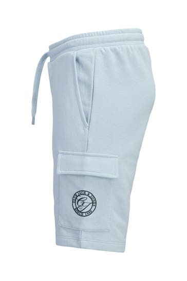 JACK & JONES Sweatshorts hellblau