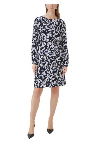 COMMA, Kleid gemustert