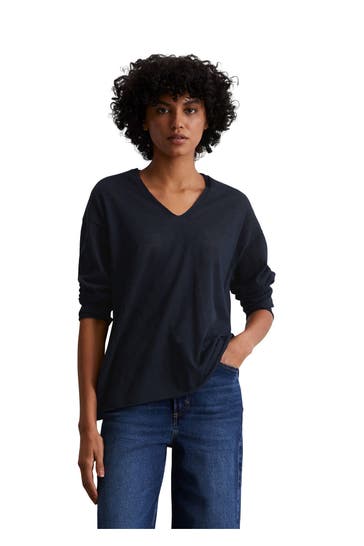 MARC O'POLO Strickpullover navy