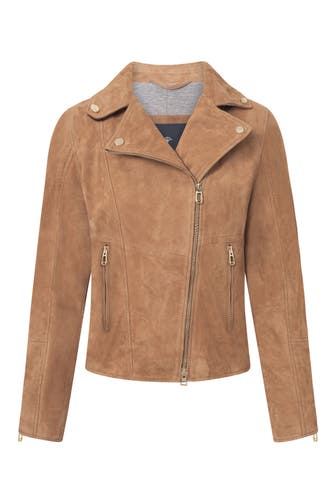 JOOP! Lederjacke hellbraun