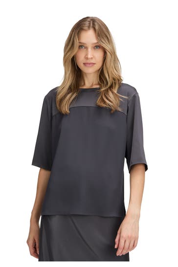 BETTY BARCLAY Blusenshirt anthrazit