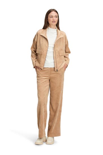BETTY & CO Cord-Blouson hellbraun