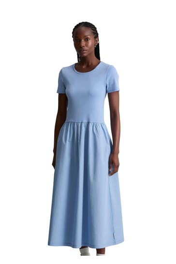 MARC O'POLO DENIM Casual-Kleid mittelblau