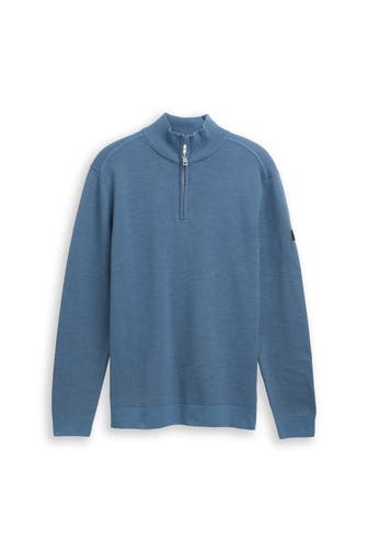 TOM TAILOR Strick-Troyer geringelt