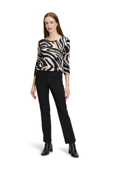 BETTY BARCLAY Longsleeve gemustert