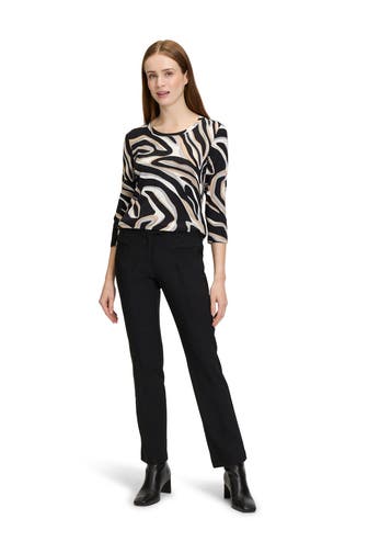 BETTY BARCLAY Longsleeve gemustert