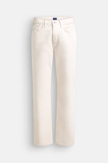 GANT Jeans creme relaxed