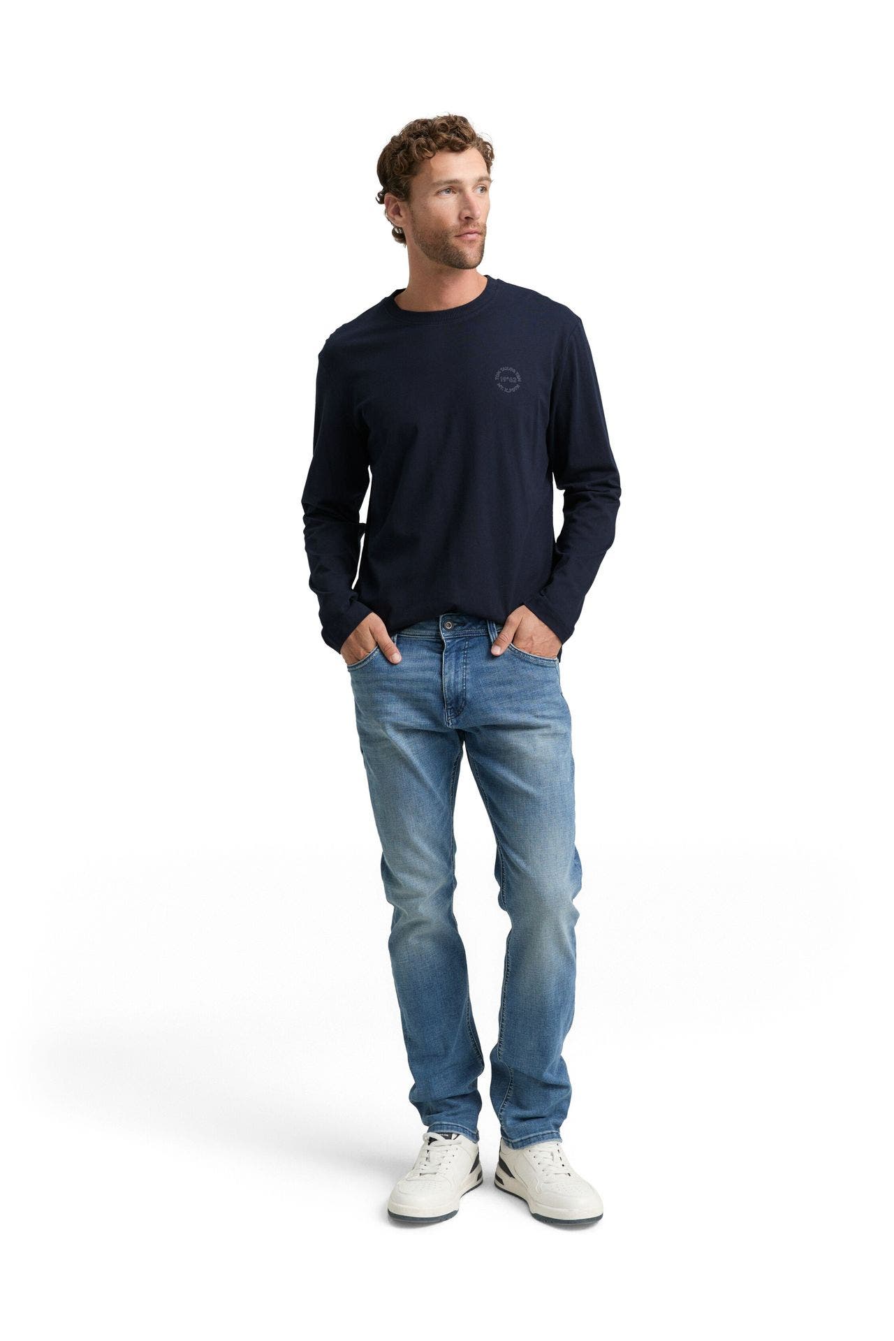 TOM TAILOR Longsleeve schwarzblau, Bild 1