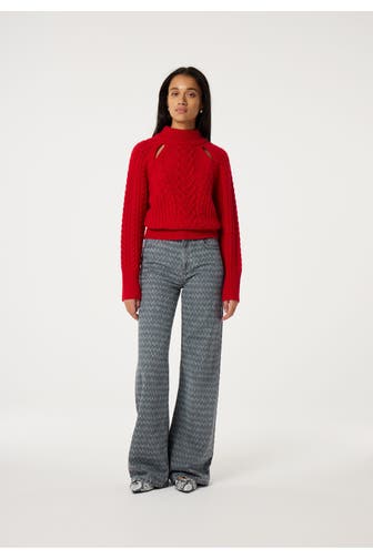 FABIENNE CHAPOT Wollpullover 'Anais' rot