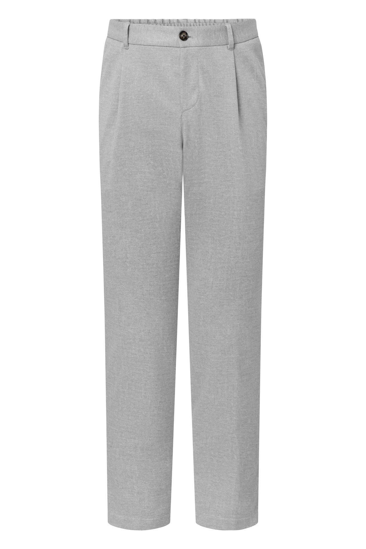 JOOP! Stoffhose Baukasten-Hose Lester in Hellgrau meliert hellgrau meliert Loose Fit, Bild 1