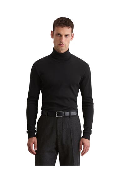 MARC O'POLO Longsleeve schwarz