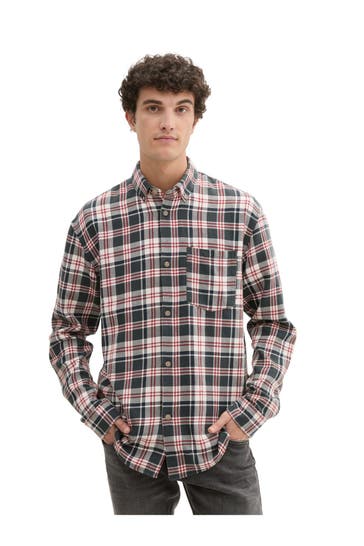 TOM TAILOR Karohemd Relaxed Fit