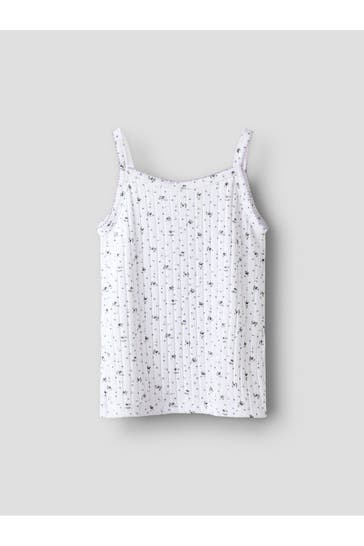 NAME IT Top floral gemustert