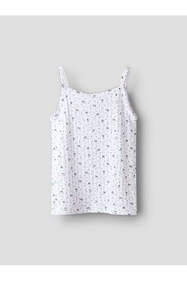 NAME IT - Top floral gemustert